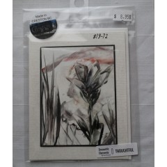 Encaustic Elements Greeting Card #19-72